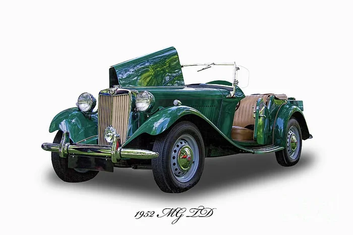 1952 MG TD English Sports Car