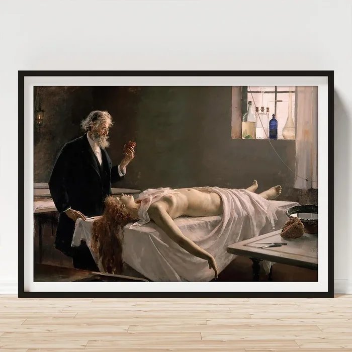 ‘And She Had a Heart ‘, 1890, Oil on canvas, 177 x 291 cm. Art Print