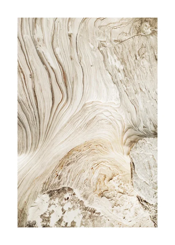 Abstract Cliffs Print