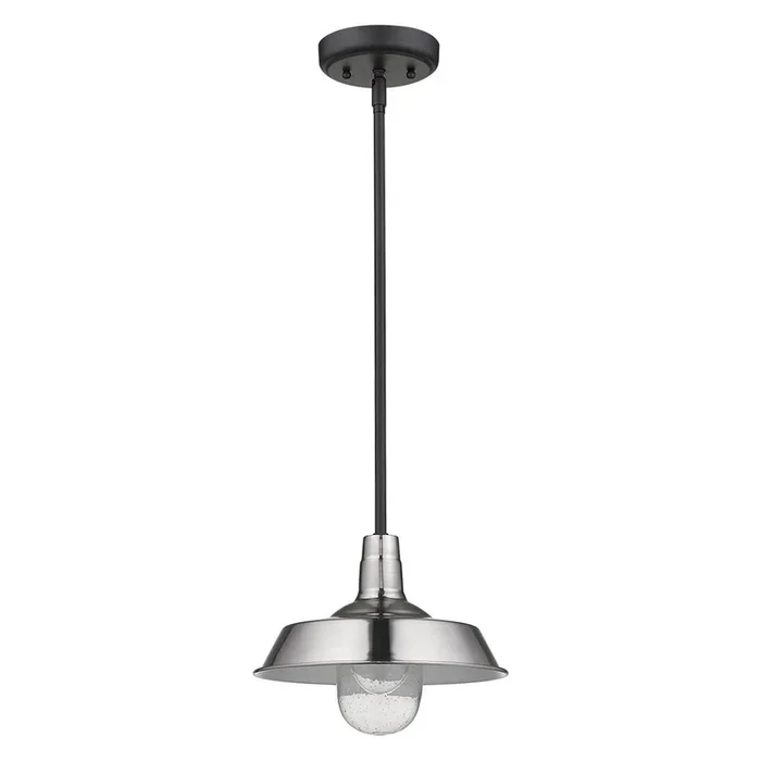 Acclaim Lighting – 1736SN – One Light Pendant – Burry – Satin Nickel