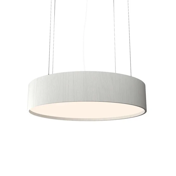 Accord Lighting – 1037.47 – Three Light Pendant – Cylindrical – Organic White – 103747