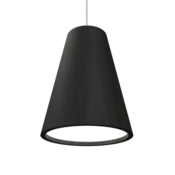 Accord Lighting – 1130LED.46 – LED Pendant – Conical – Organic Black – 1130LED46