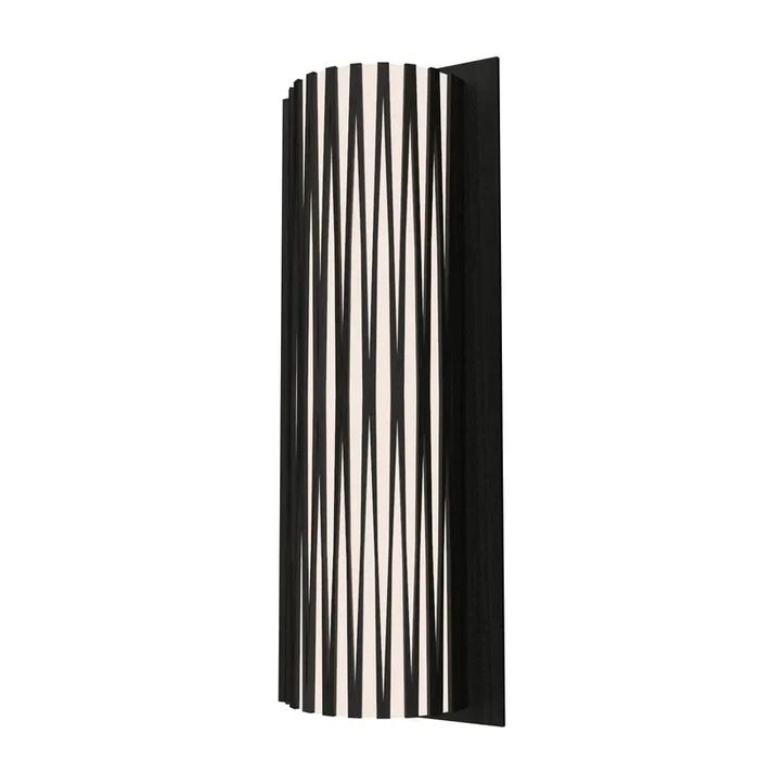 Accord Lighting – 4071.46 – Two Light Wall Lamp – Living Hinges – Organic Black – 407146