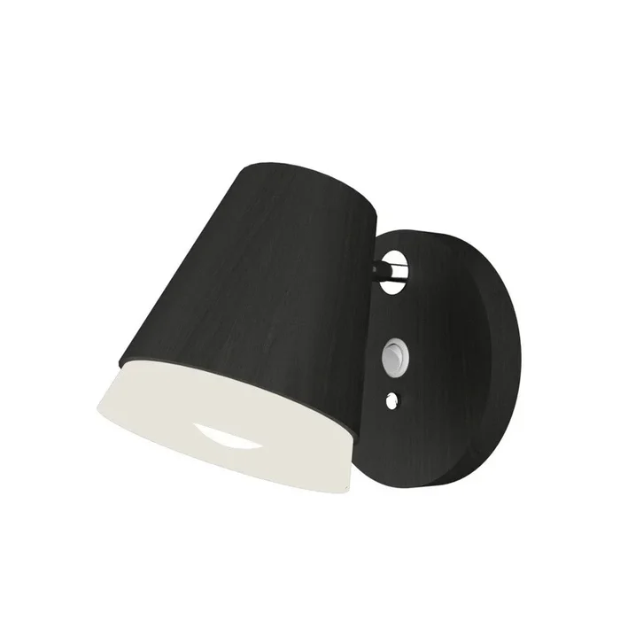 Accord Lighting – 4138.46 – One Light Wall Lamp – Conic – Organic Black – 413846