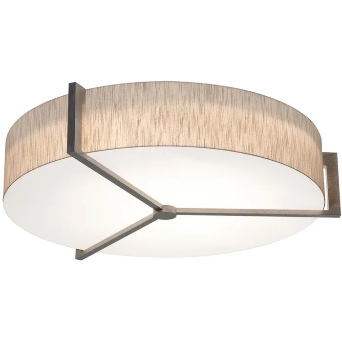 AFX Lighting – APF3044L5AJUDWG-JT-MS – LED Ceiling Mount – Apex – Jute/Weathered Grey