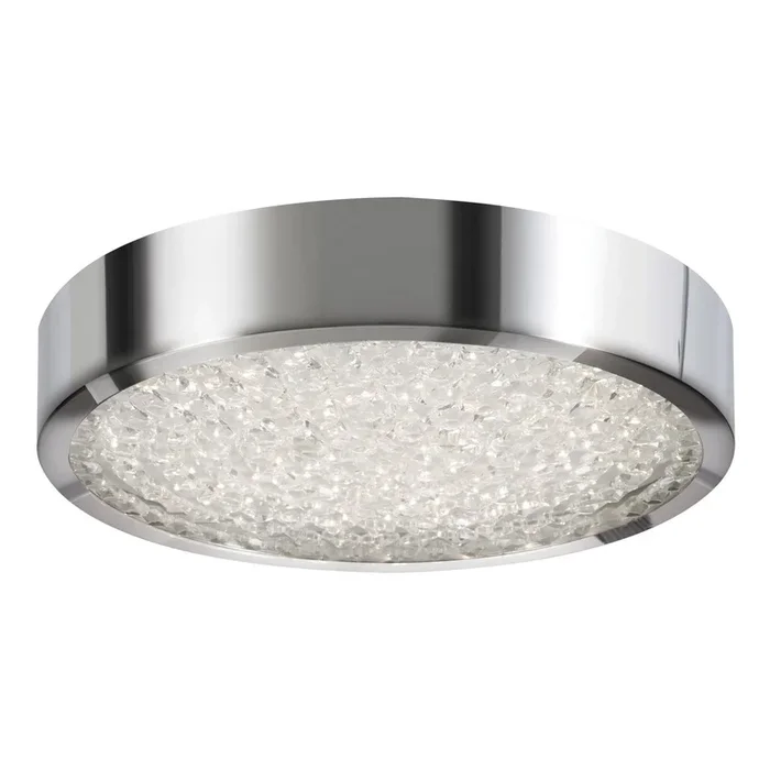AFX Lighting – DMDF13L30D1PC – LED Flush Mount – Diamonds – Polished Chrome