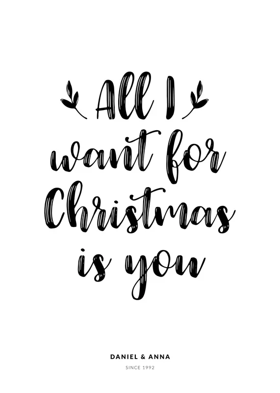 All I Want Personal Poster