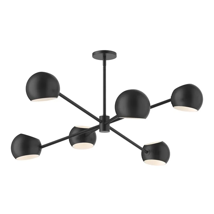 Alora – Six Light Chandelier – Willow