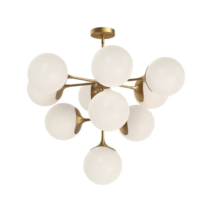 Alora – Ten Light Chandelier – Nouveau