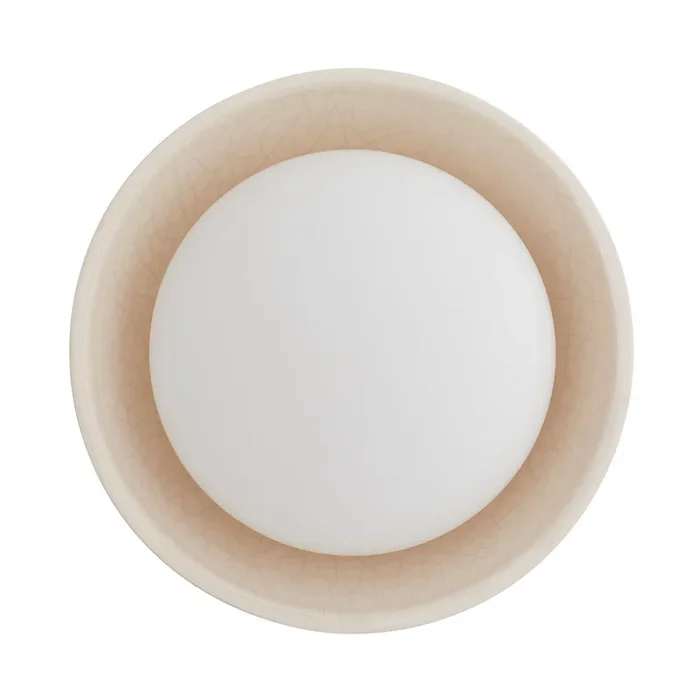 Arteriors – DA49005 – One Light Wall Sconce – Glaze – Ivory Stained Crackle