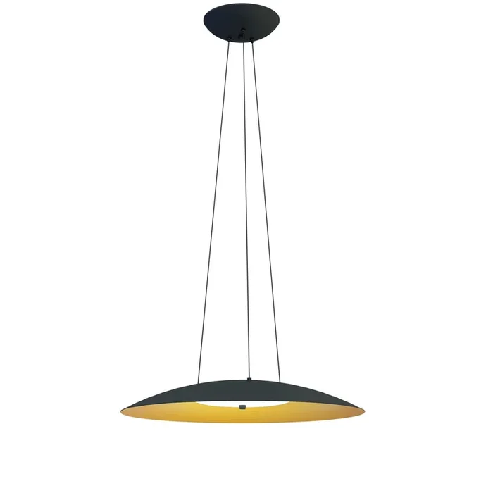 BlackJack Lighting – ARO-25P-BG-27U-30K – LED Pendant – Aero – Black