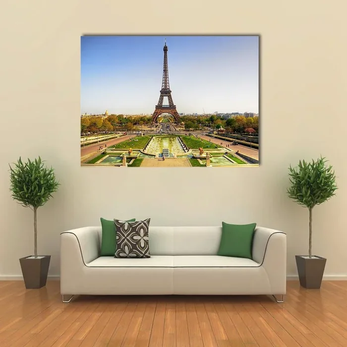 Eiffel Tower in Paris Canvas Wall Art