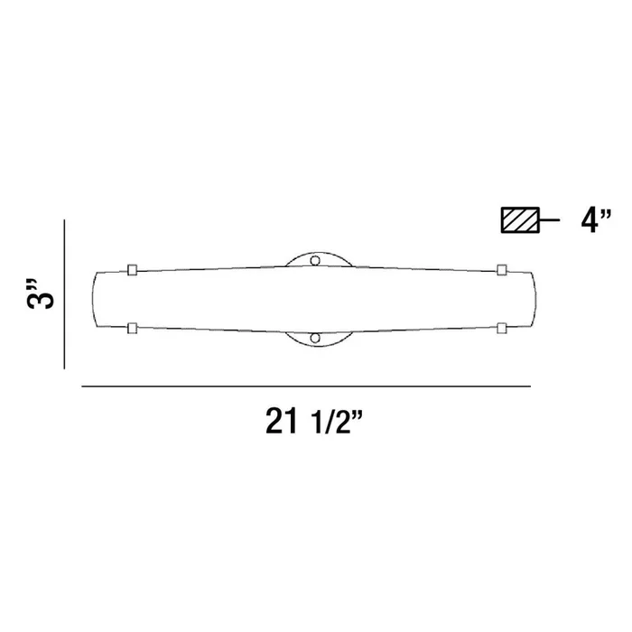 Eurofase – LED Wall Sconce – Absolve