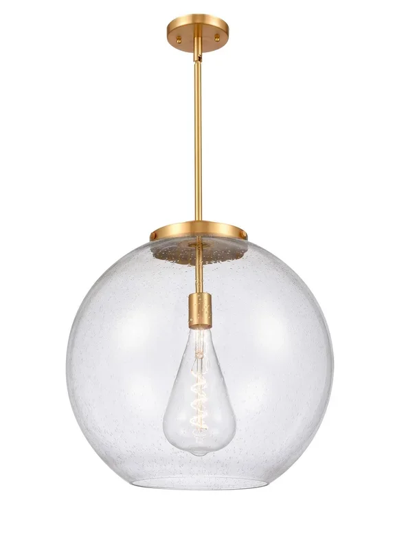 Innovations – 221-1S-SG-G124-18-LED – LED Pendant – Ballston – Satin Gold – 2211SSGG12418LED