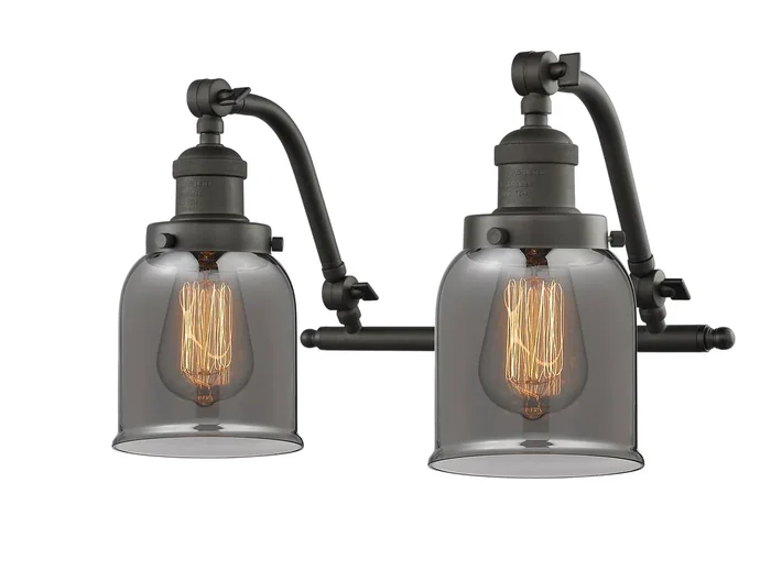 Innovations – 515-2W-OB-G53 – Two Light Bath Vanity – Franklin Restoration – Oil Rubbed Bronze – 5152WOBG53