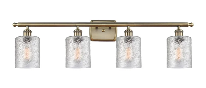 Innovations – 516-4W-AB-G112-LED – LED Bath Vanity – Ballston – Antique Brass – 5164WABG112LED