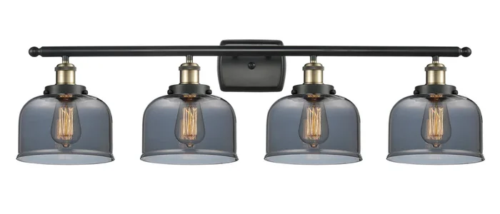 Innovations – 916-4W-BAB-G73-LED – LED Bath Vanity – Ballston Urban – Black Antique Brass – 9164WBABG73LED