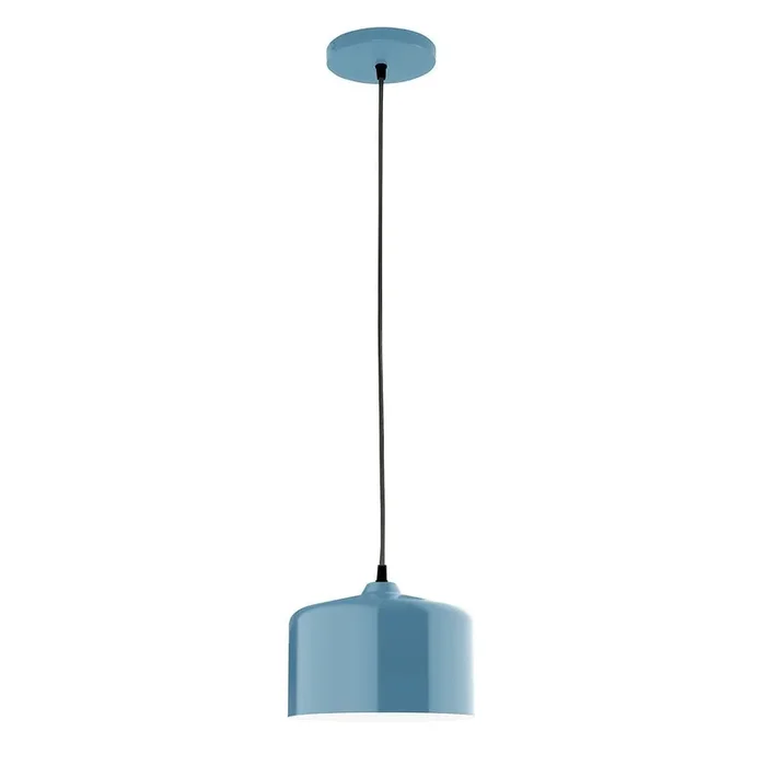 Montclair Light Works – PEB419-54-C27-L10 – LED Pendant – Julia – Light Blue – PEB41954C27L10
