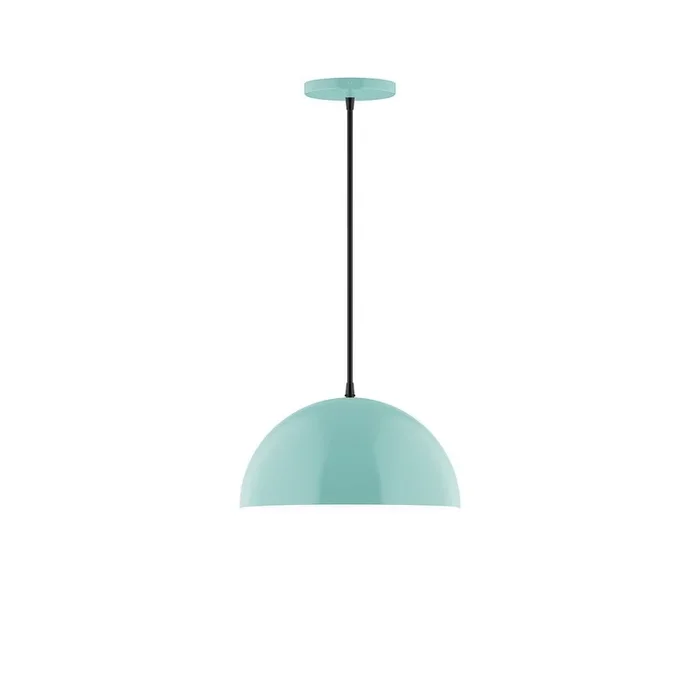 Montclair Light Works – PEB432-48-C22-L12 – LED Pendant – Arcade – Sea Green – PEB43248C22L12