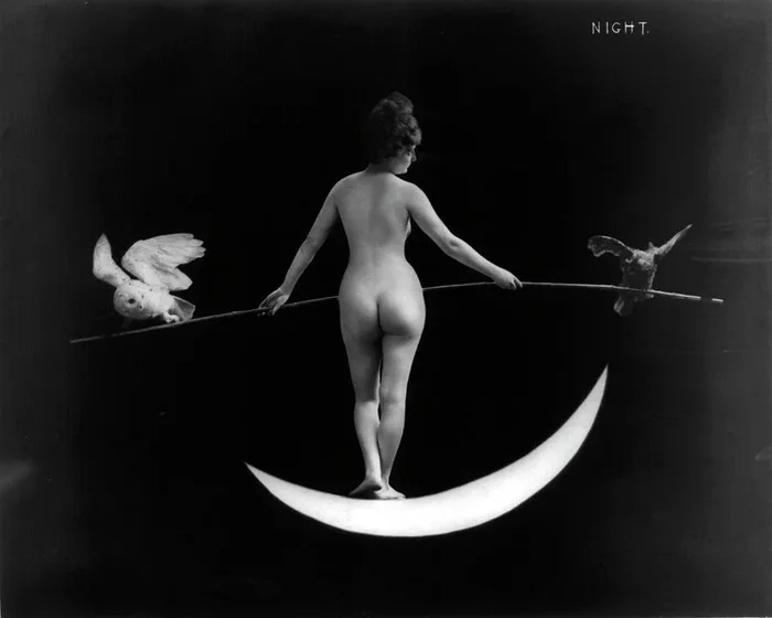 Nude photography of naked woman