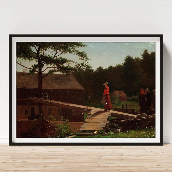 Old Mill, Morning Bell Art Print