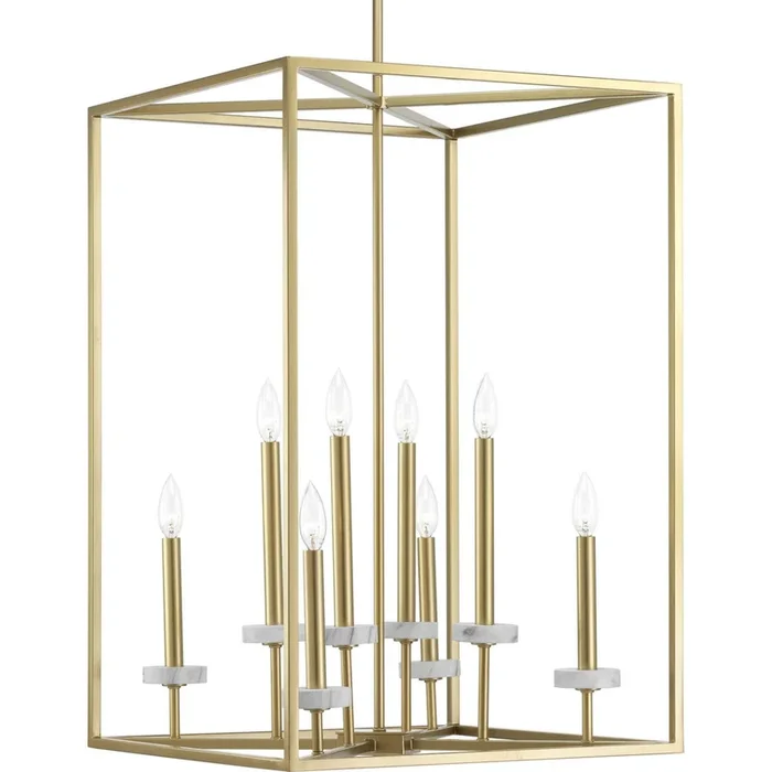 Progress Lighting – Eight Light Pendant – Palacio