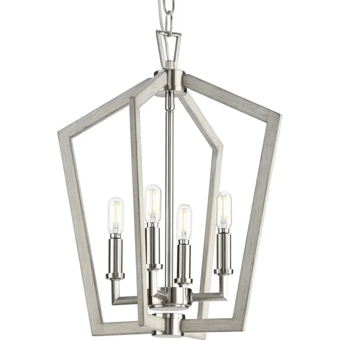 Progress Lighting – Four Light Foyer Pendant – Galloway