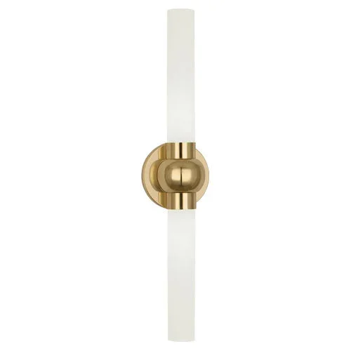 Robert Abbey – 6900 – Two Light Wall Sconce – Daphne – Modern Brass – RA6900