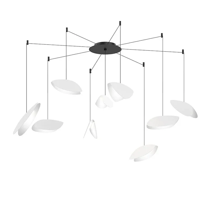 Sonneman – 2905.25W – LED Pendant – Papillons – Satin Black – 290525W