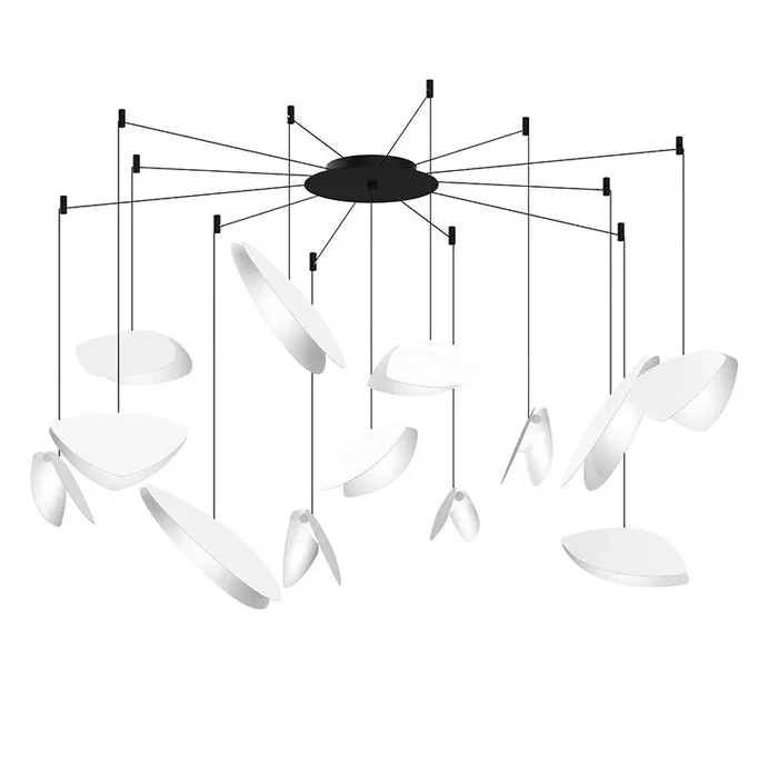 Sonneman – 2907.25W – LED Pendant – Papillons – Satin Black – 290725W