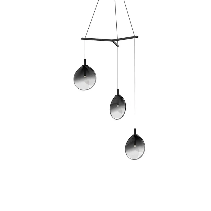Sonneman – 2995.25K-SML – LED Pendant – Cantina – Satin Black – 299525KSML