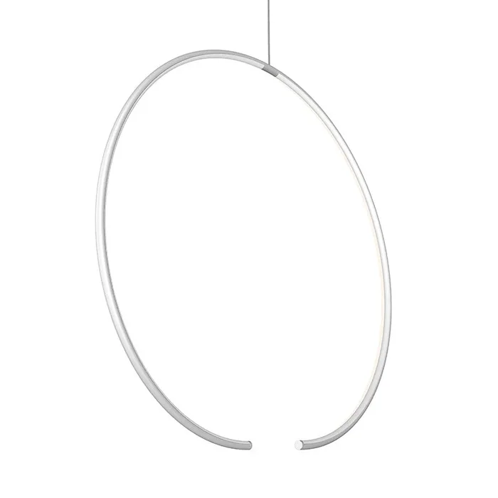 Sonneman – 3151.03 – LED Pendant – Torc – Satin White – 315103