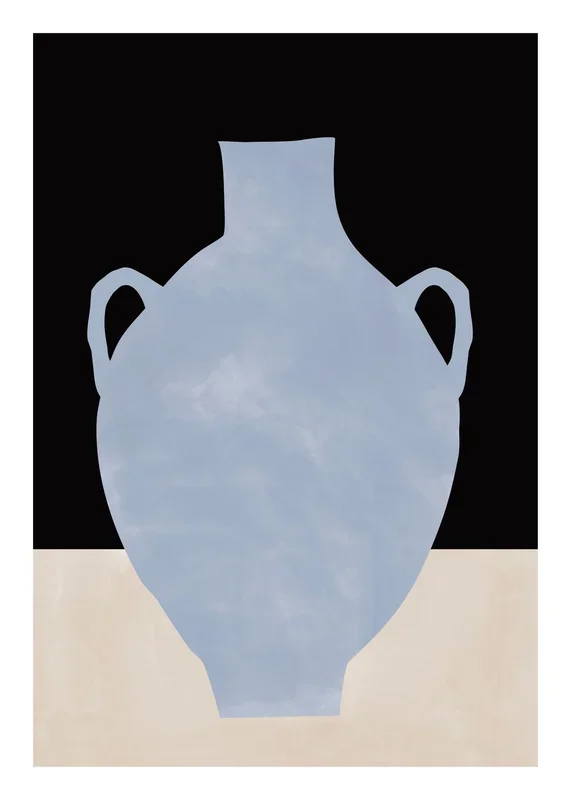 The Print Republic – Blue Still Life Print No1 Print