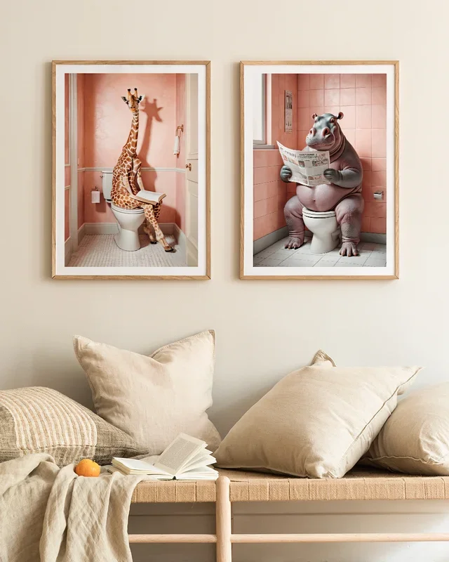 Toilet Friends Poster Pack