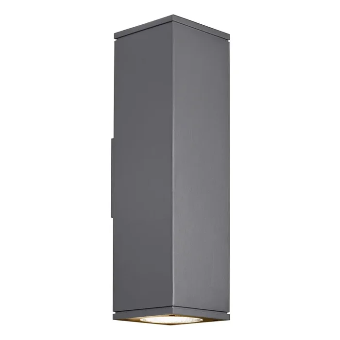 Visual Comfort Modern – 700OWTEG82718NWCHUDUNV – LED Outdoor Wall Lantern – Tegel – Charcoal – 700OWTEG82718NWCHUDUNV