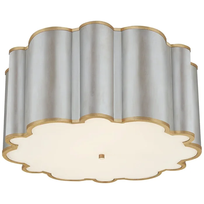 Visual Comfort Signature – Four Light Flush Mount – Markos