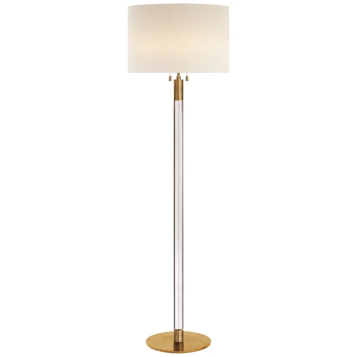 Visual Comfort Signature – Two Light Floor Lamp – Riga