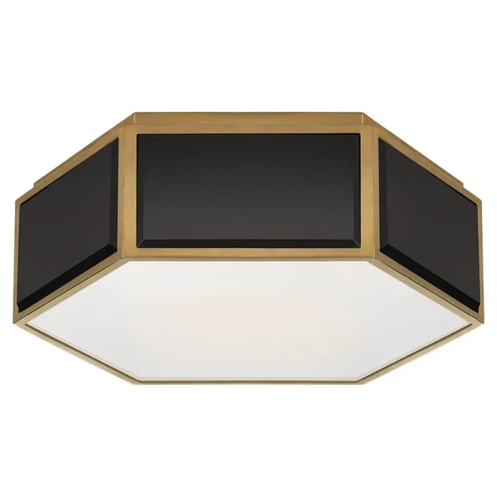 Visual Comfort Signature – Two Light Flush Mount – Bradford
