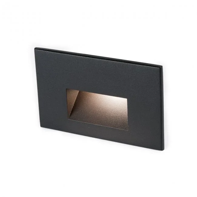 W.A.C. Lighting – 4011-27BK – LED Step and Wall Light – 4011 – Black on Aluminum – 401127BK