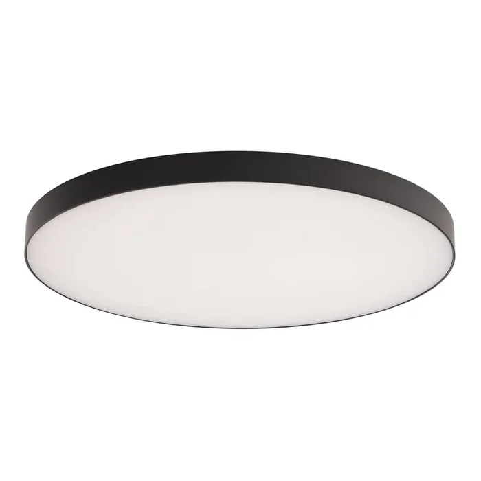 W.A.C. Lighting – FM-240512-9CS-BK – LED Flush Mount – Edgeless – Black – FM2405129CSBK