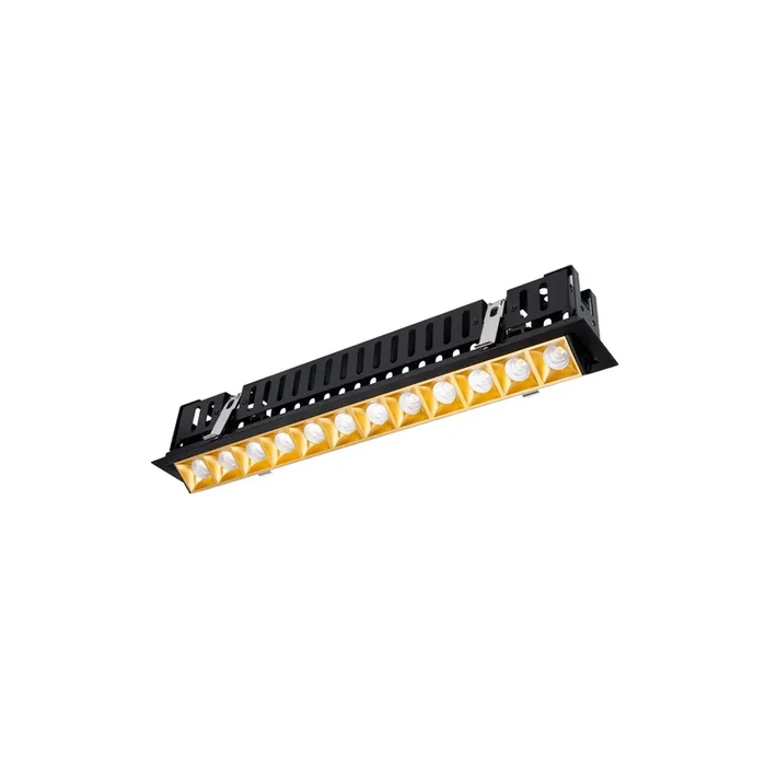 W.A.C. Lighting – R1GAT12-S930-GLBK – LED Adjustable Trim – Multi Stealth – Gold/Black – R1GAT12S930GLBK