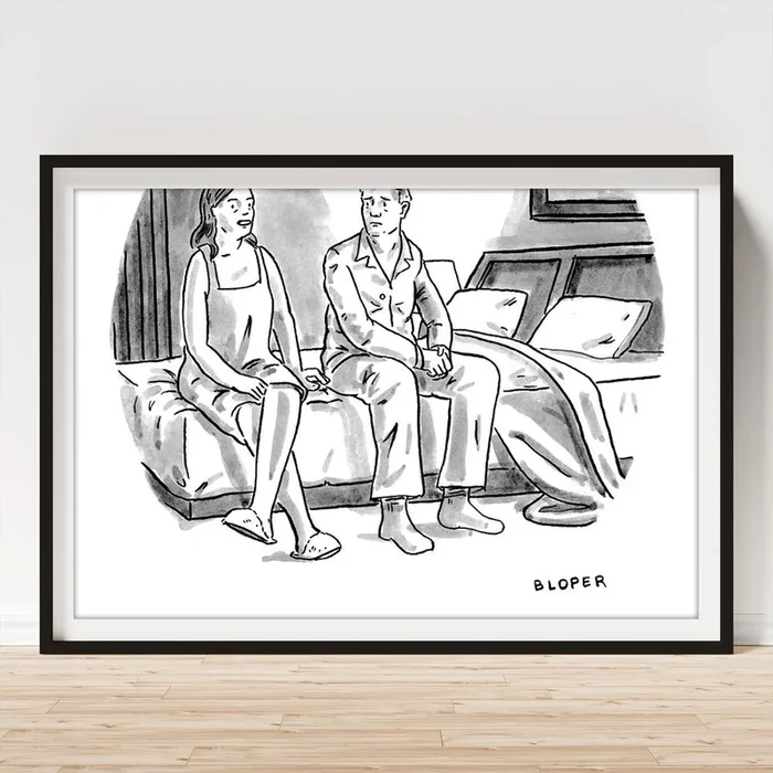 You Can’t Sleep? Art Print