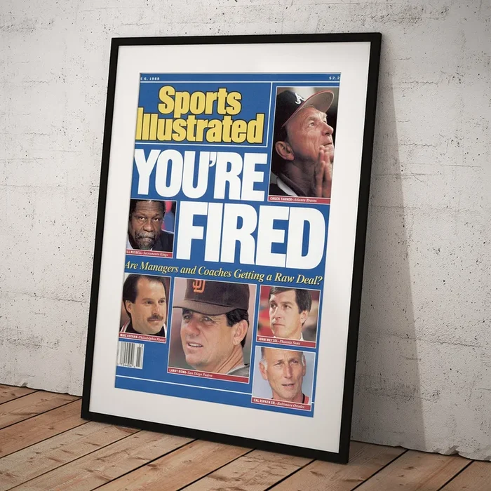 Youre Fired Are Managers And Coaches Getting A Raw Deal Sports Illustrated Cover Art Print