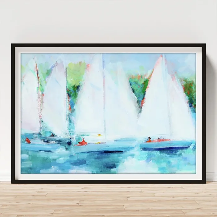 Youth Regatta #2 Art Print