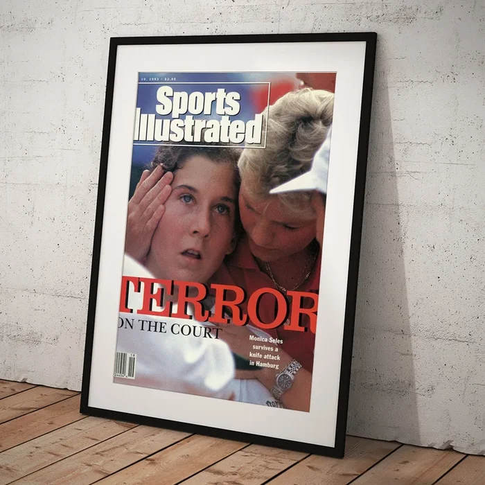 Yugoslavia Monica Seles, 1993 Citizen Cup Sports Illustrated Cover Art Print