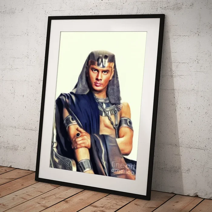 Yul Brynner, Hollywood Legend #1 Art Print