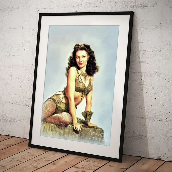 Yvonne De Carlo, Vintage Actress #9 Art Print