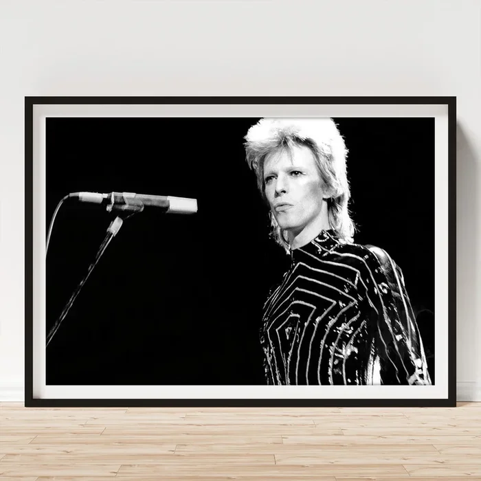 Ziggy Stardust Era Bowie In La Art Print