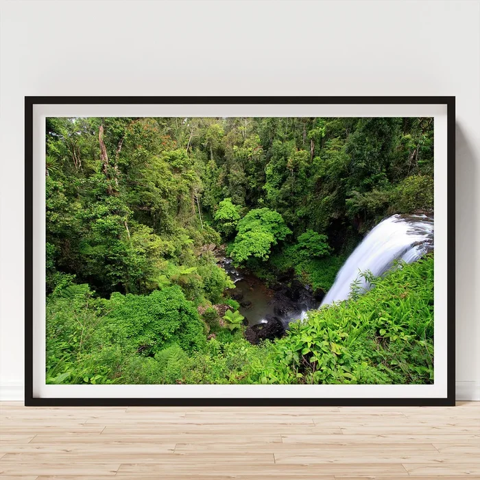 Zillie Falls Is One Of Three Popular Art Print